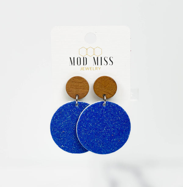 Royal Blue Game Day Earrings Collections