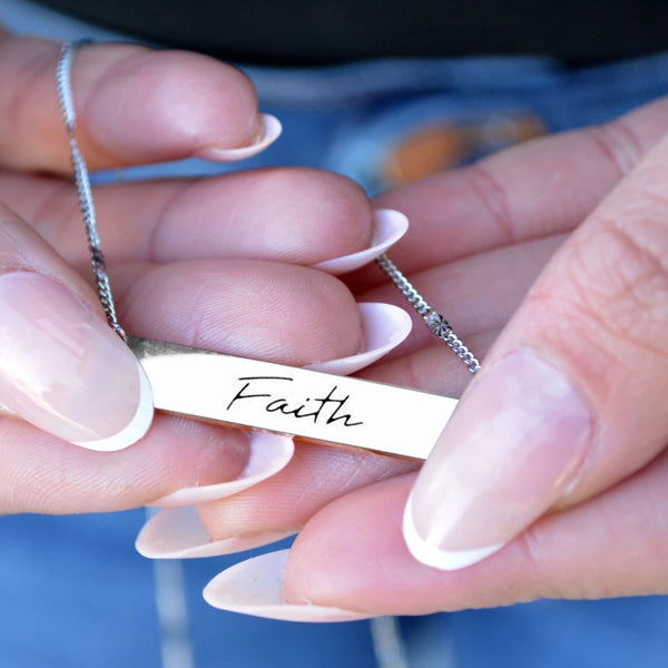 GOOD WORKS Have Faith Necklace