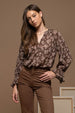 Floral Long Sleeve Blouse