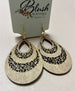 Filigree Wooden Earrings