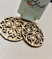 Filigree Wooden Earrings