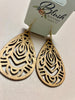 Filigree Wooden Earrings