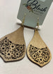 Filigree Wooden Earrings