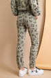 Leopard Terry Knit Pants
