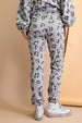 Leopard Terry Knit Pants