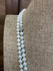 80" Pearl Handknotted Wrap Necklace