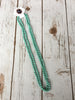 Colored Glass Bead & Knotted Thread Necklace (60"), Multiple Colors - Blush Boutique Bremen