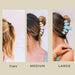TELETIES Hair Clips