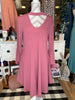 Beautiful Mock Neck Swing Dress