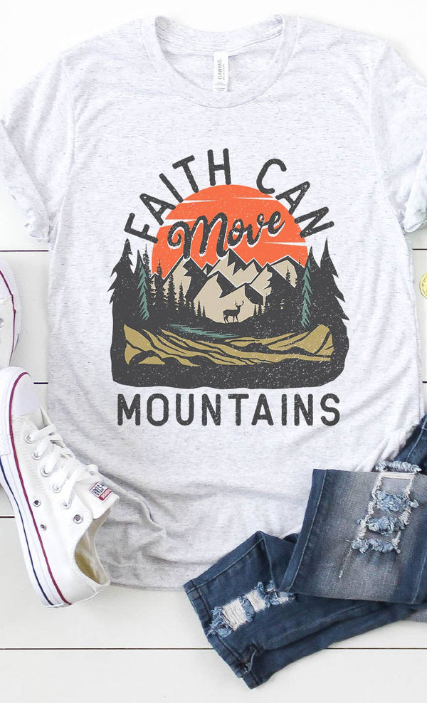 Faith Can Move Mountains Tee