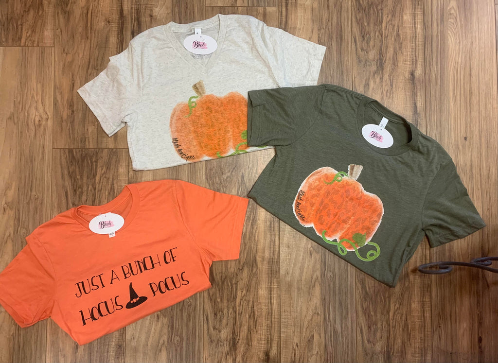 Blush Fall Tee Collection