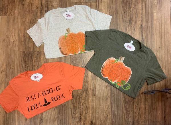 Blush Fall Tee Collection
