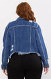 Frayed Denim Jacket
