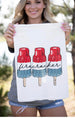 August Bleu Tea Towel - Blush Boutique Bremen