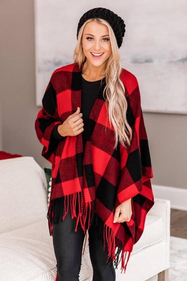 Buffalo Plaid Wrap
