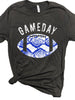 Snake Print Football Tee