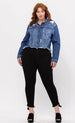 Frayed Denim Jacket