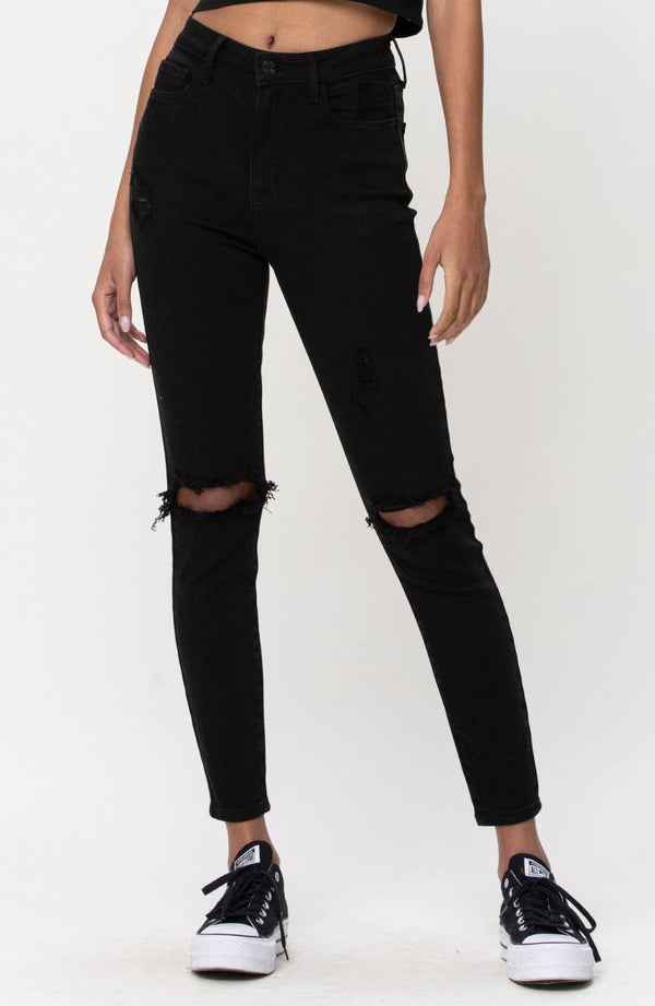 Black Denim Skinnies