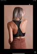 Seamless Front Lace Racerback Bralette