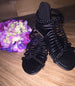 Knotted ankle Sandal - Blush Boutique Bremen